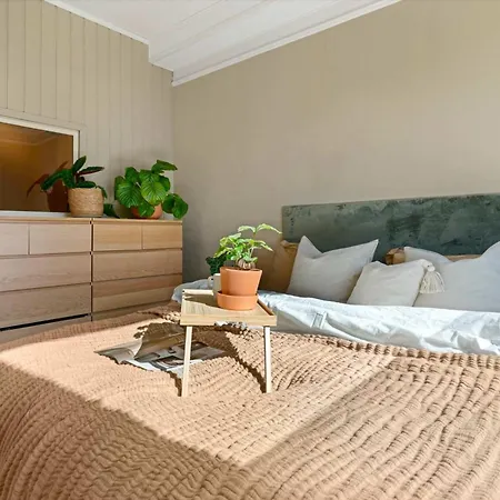 Apartmán Roomsly - Bright Downtown With Rooftop Terrace Bergen